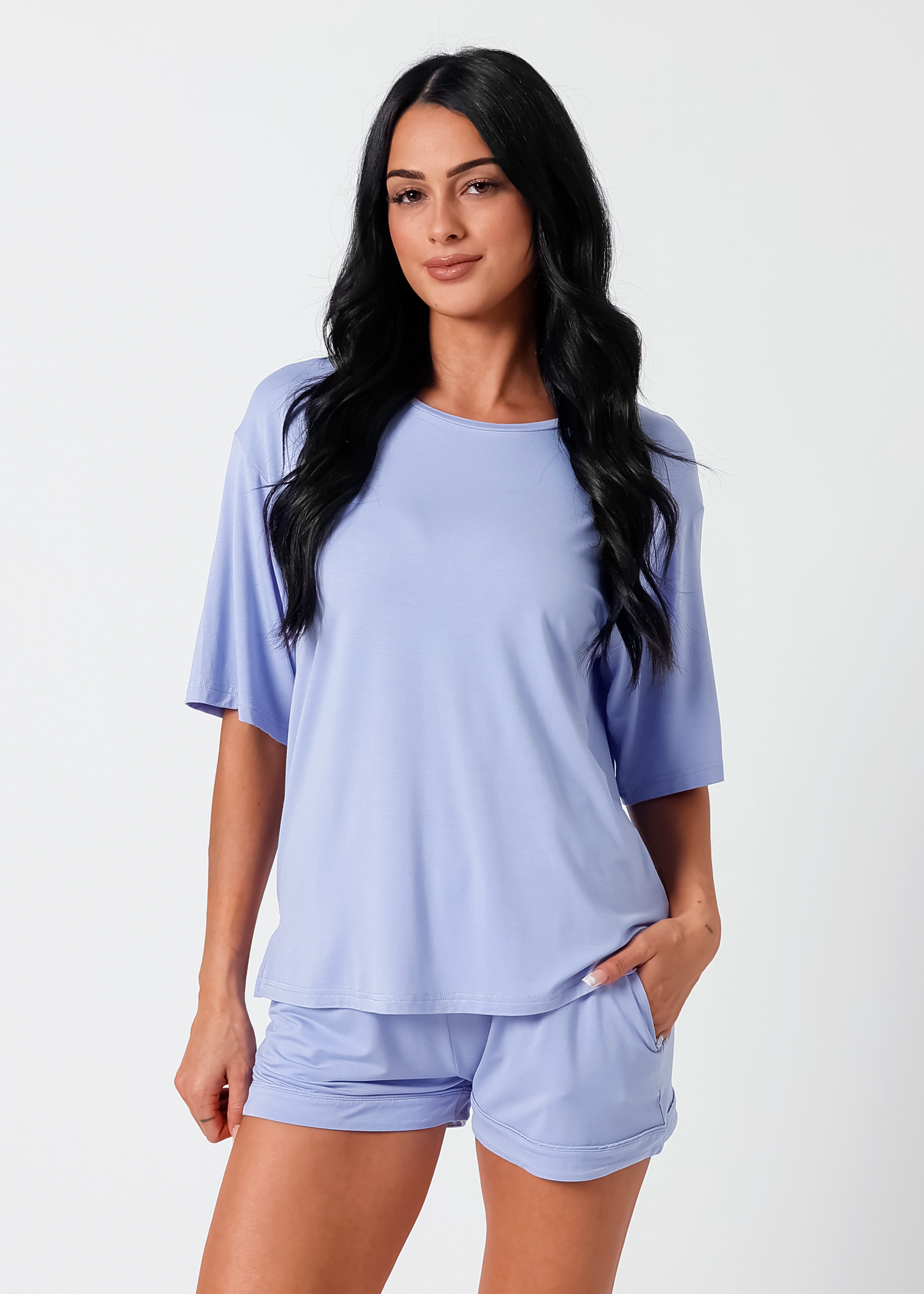 Boyfriend Tee - Lavender Haze