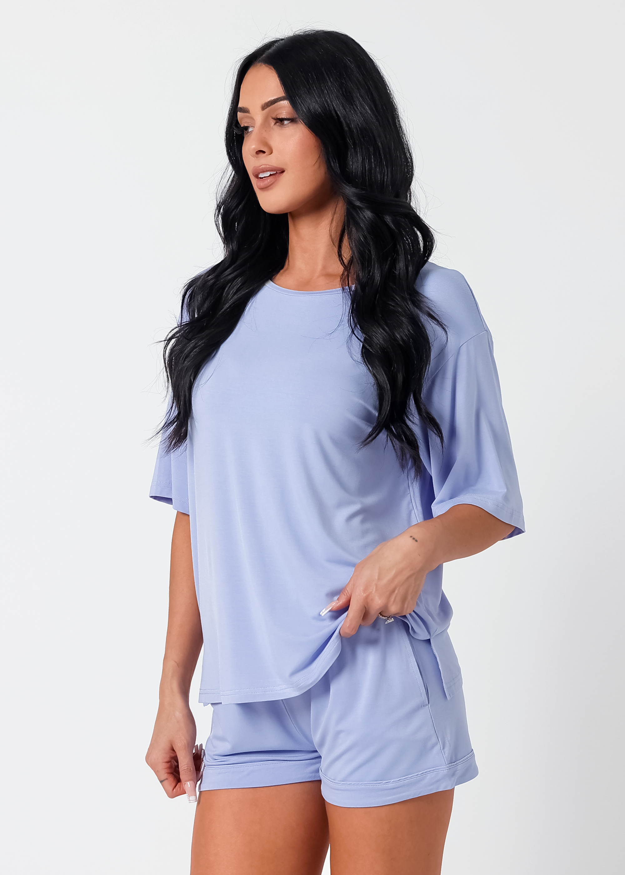 Boyfriend Tee - Lavender Haze